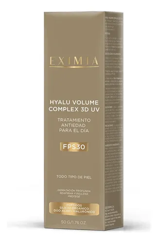 Eximia Hyalu-volume Complex 3d Uv Crema De Día Fps30 X 50g Tipo de piel Todo tipo