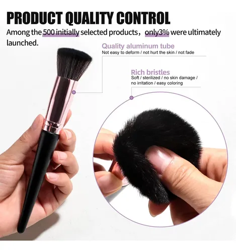 Juego De Brochas De Maquillaje Bs-mall, 25 Unidades, Con Bro