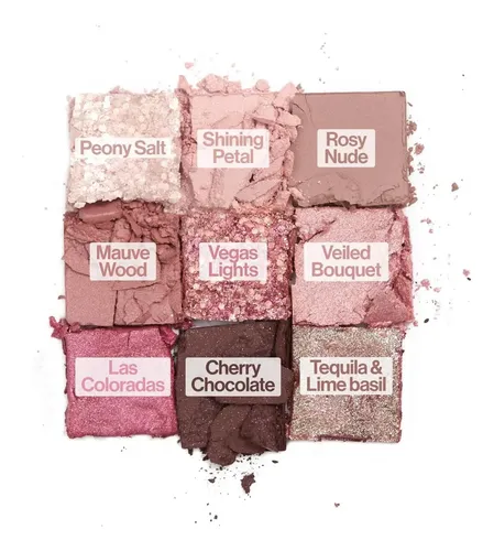 Unleashia Glitterpedia Eye Palette Maquillaje Sombras Ojos No. 5 All Of Dusty Rose