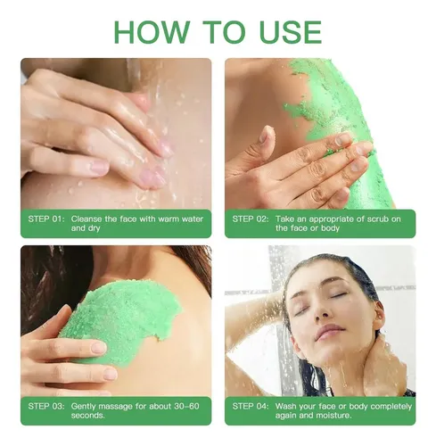 Exfoliante Corporal Y Facial Con Aloe Vera, Lavado Facial .