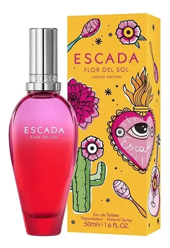 Perfume Flor Del Sol Para Mujer De Escada Edt 100ml