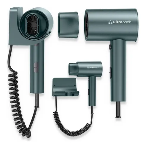 Secador De Pelo Ultracomb Sc-4663 Con Soporte Pared 2000w