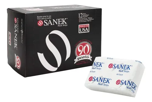 Tiras Absorbentes Para El Cuello Tukima Sanek, 60 Tiras, 12