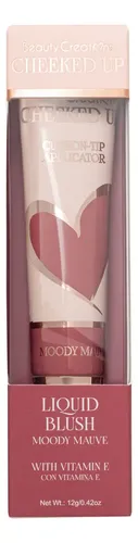 Rubor Líquido Beauty Creations Flawless Stay Cheeked Up en Tono Moody Mauve