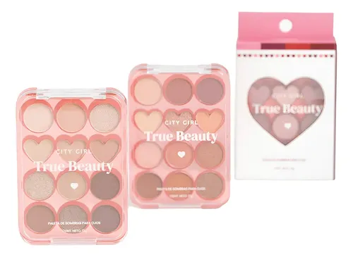 Paleta De Sombras True Beauty City Girl – Luce Radiante N01
