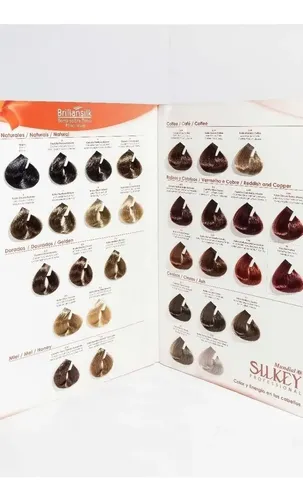 Tintura Silkey Sin Amoniaco Brillansilk Coloración X 3 Pomos