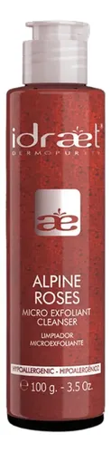 Idraet Gel De Limpieza Micro Exfoliante Agua De Rosas 100g