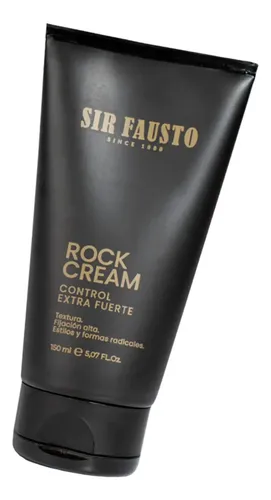 Sir Fausto Rock Cream Control Extra Fuerte Fijación 150ml 6c
