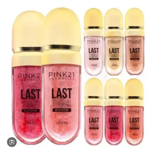 Brillo Labial Pink21 Last Touch Gold Edition Lip Gloss