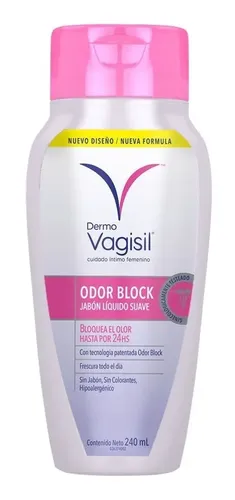 Dermo Vagisil Jabón Liquido Vaginal Odor Block 240ml