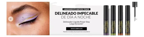 Avon Power Stay Delineador Líquido Para Ojos Larga Duración
