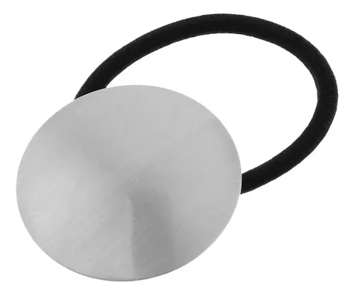 Cabellero Elástico Accesorios Para Peinado Plata 1