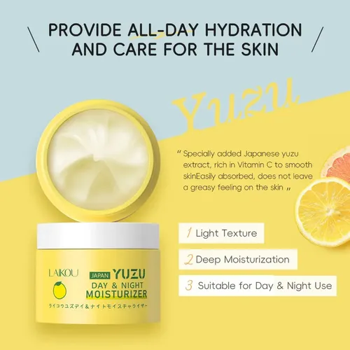 Set De Cuidado De La Piel Laikou Yuzu 5 Pzas Ilumina Y Nutre