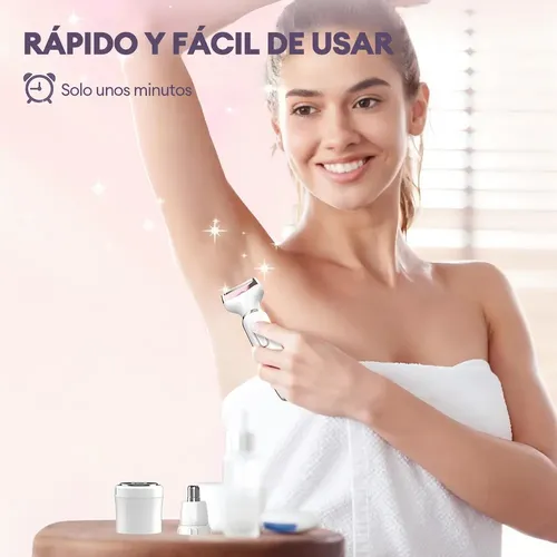 Pyy Depiladora Eléctrica 4 En 1 For Mujer, Recortadora 2026