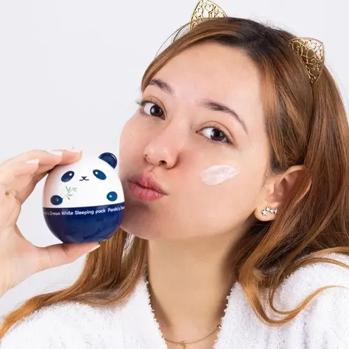 Tonymoly Mascarilla Panda Dreams Blanqueamiento Azul Momento De Aplicación Noche Tipo De Piel Mixta