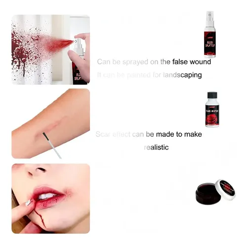 Paquete De Maquillaje De Halloween: Cera Para La Piel, 2026