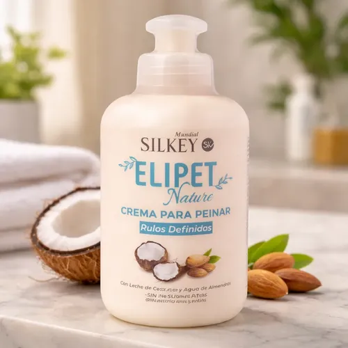 Elipet Naturesilkey Crema Para Peinar Rulos Definidos X 300