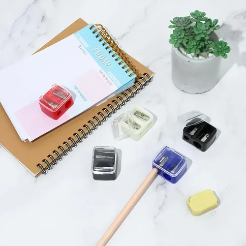Paquete De 5 Sacapuntas De Maquillaje Salbsever Multicolores