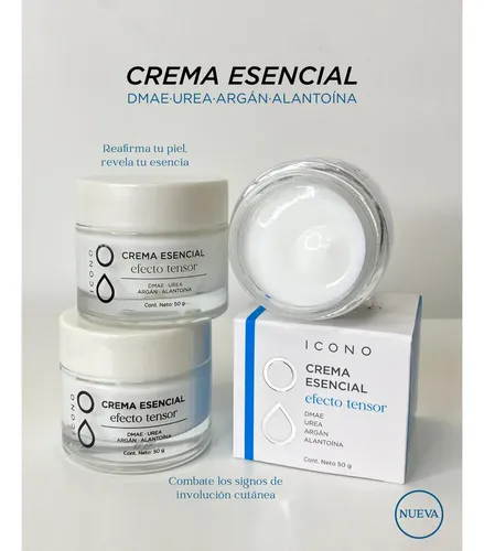 Crema Efecto Tensor Dmae Urea Argan Alantoina 50gr Icono