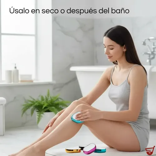 Depiladora de Cristal Nano para Axilas, Brazos y Piernas