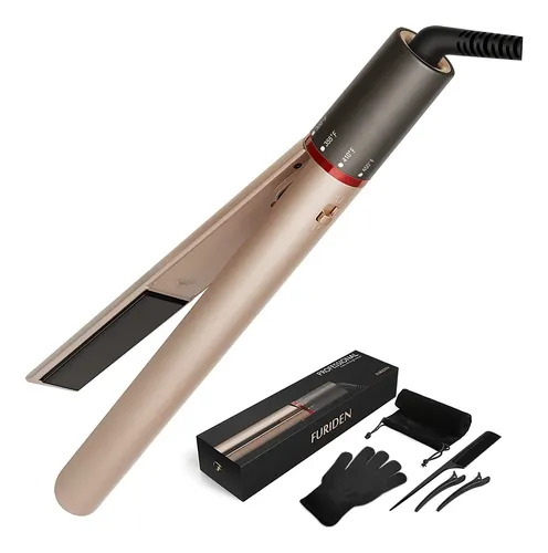 Plancha Para El Cabello Furiden, Profesional, De Cerámica