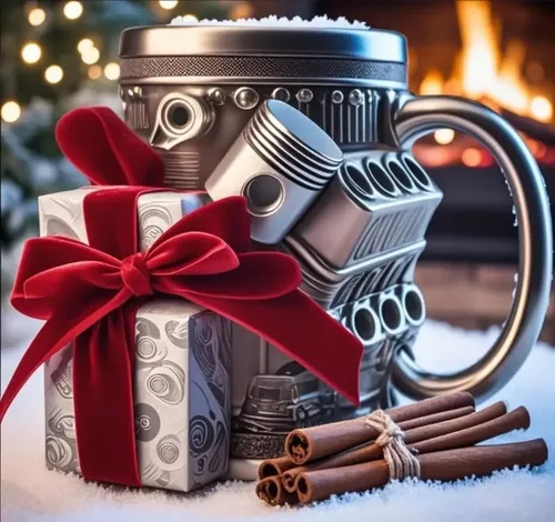 / Taza De Acero Inoxidable Personalizada – Diseño De Motor K