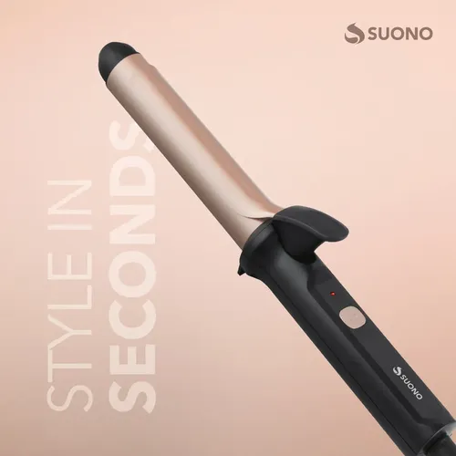 Buclera Rizador De Pelo Suono Calentamiento Rápido Iónica Color Negro
