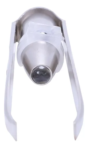 2 Pinzas De Acero Inoxidable Para Pestañas Y Cejas Con Luz L
