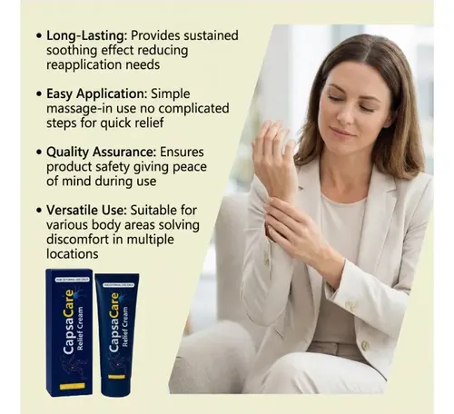Cjw¡crema De Neuropatía Capsacare, Alivia Los Nervos &cc