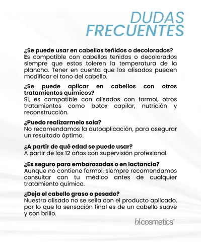 Alisado Expert Sin Formol Bl Cosmetics X 300 Ml