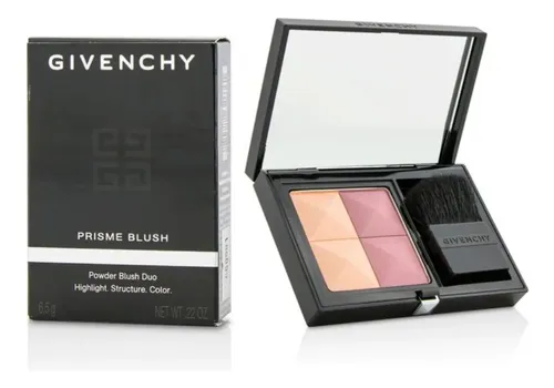 Givenchy Rubor Duo Prisme Blush Iluminador Color Brocha New!