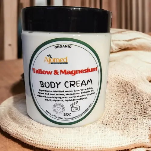 Manteca Corporal De Sebo De Vacuno Y Magnesio – Grass Fed…