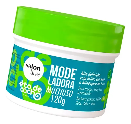 Salon Line To De Cacho Gel Modelador Multiuso X 120gr 6c