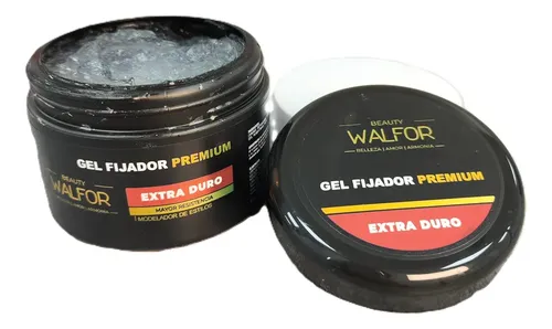 Gel Fijador Premium Walfor Extra Duro X250g Resistencia
