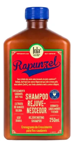 Lola Rapunzel Shampoo Rejuvenecedor Crecimiento 250m