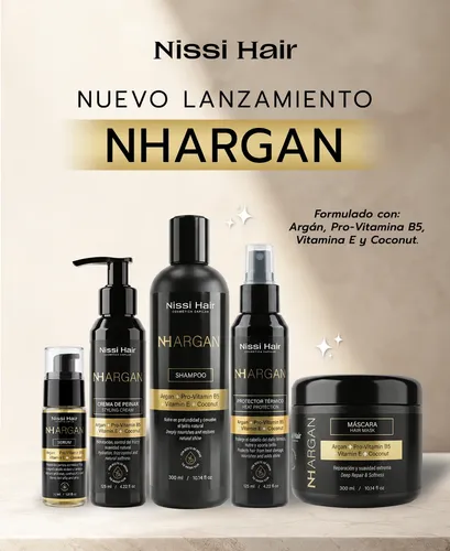 Protector Térmico Nissi Hair Nh Argan Provit B5 Vit E Coco