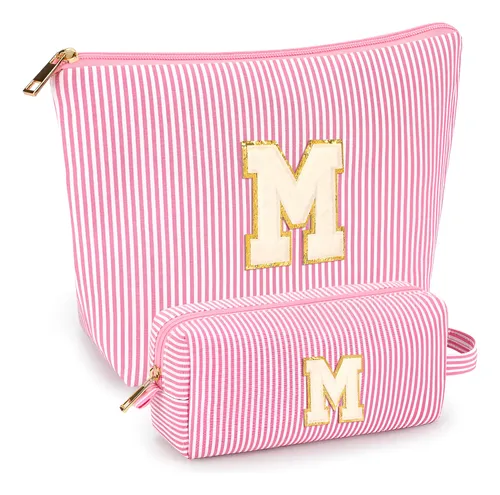 Set De Bolsas De Maquillaje Mibasies, 2 Unidades, Initial Pi