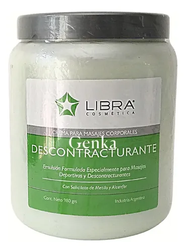 Libra Crema Para Masajes Descontracturantes De 980gr