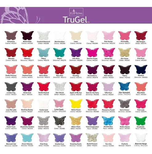 Ezflow Trugel X6 Esmalte Semipermanente Cabina Led Uv 14ml