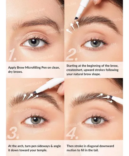 Lápiz De Cejas Líquido Sheglam Taupe