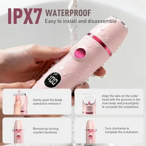 Depiladora Elactrica Crolanli 3en1 Bikini Impermeable Usbc