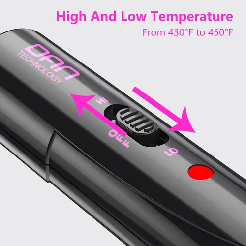 Plancha Eléctrica Mini Peine Caliente Dan Technology Cerámic