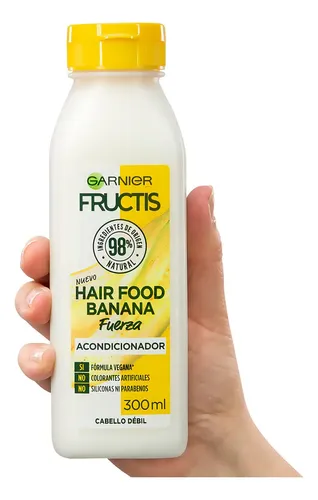 Acondicionador Hair Food Banana Fructis Garnier 300 Ml