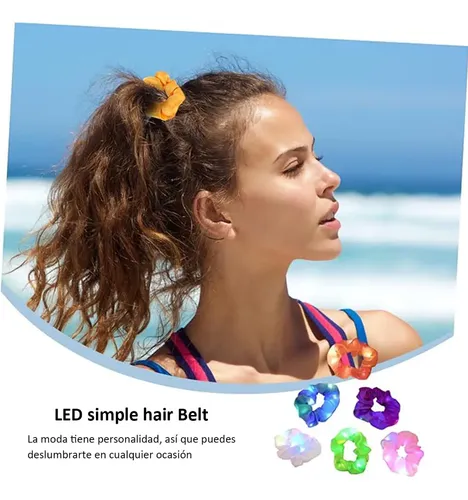 Set De 20 As De Goma Elástica For Pelo ,