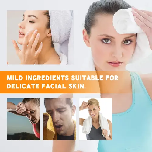 Aloe Facial Antiperspirant, Oil Control, Gentle, Refreshing.