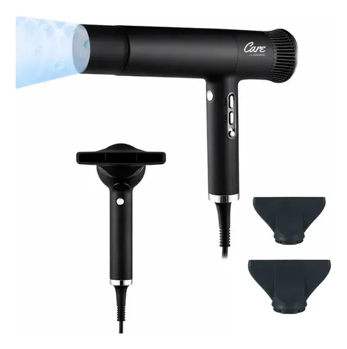 Secador De Pelo Profesional Gadnic Iones Anti Frizz 3 Temp Negro