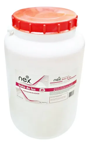 Baño De Luz Regenerador Capilar 5 Kg Nex Mascara Baño Crema