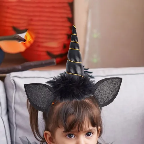 Diadema De Halloween, Aro Para El Pelo De Unicornio,