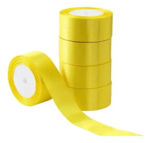 O.o 5 Rollos De Listón De Regalo De 4 Cm, Decoración O Jc H2