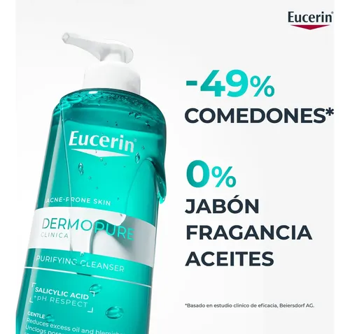 Eucerin DermoPURE Oil Control Gel Limpiador diario 200 ml